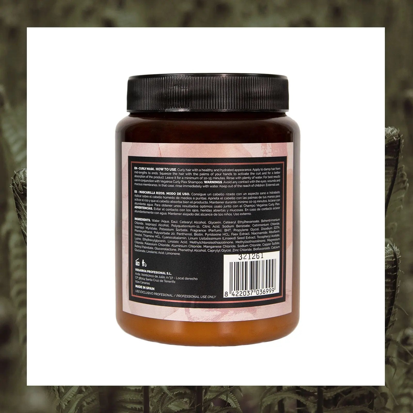 Mascarilla curly - vegairoa